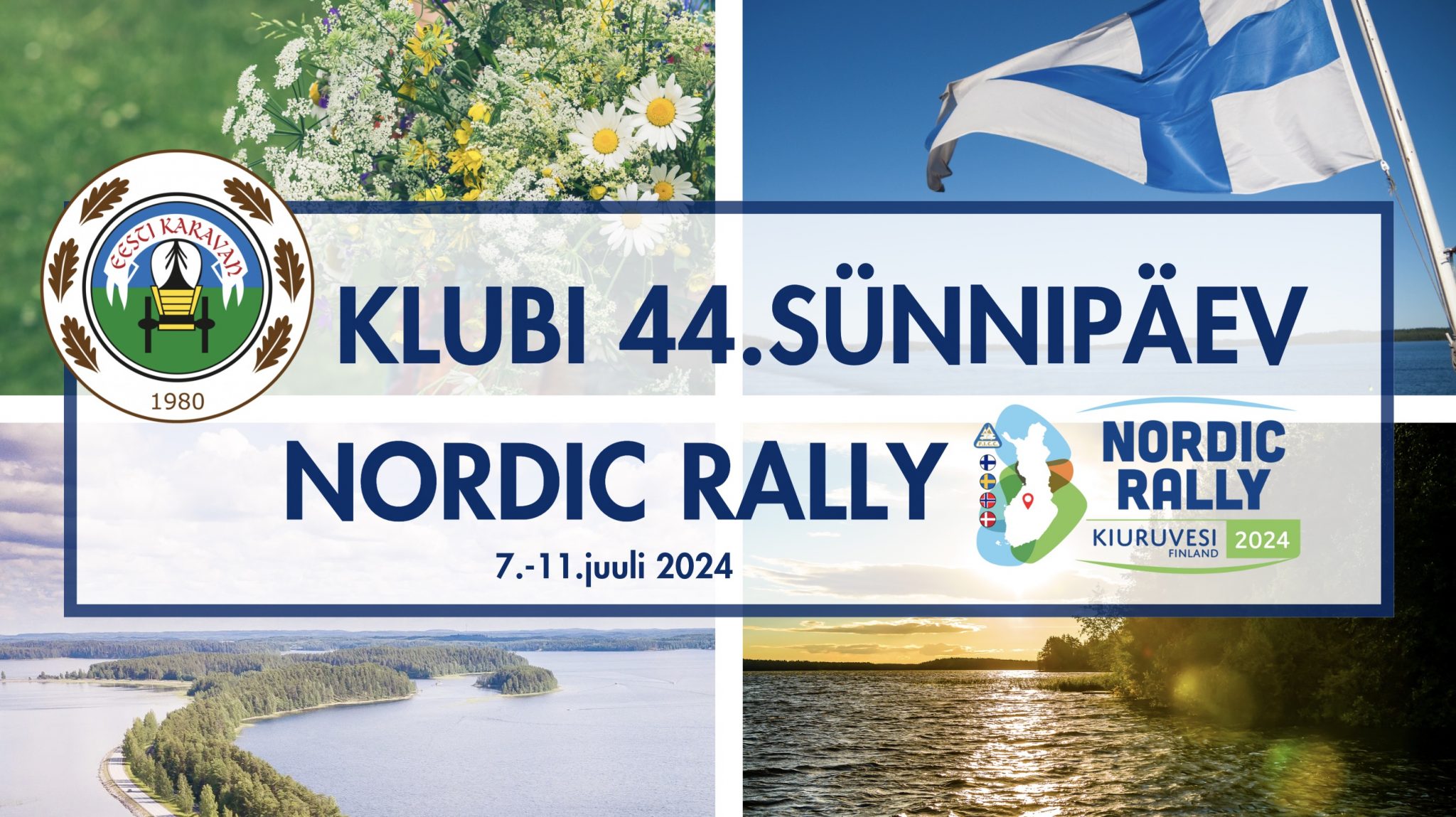 Klubi 44.sünnipäev ja Nordic Rally 2024