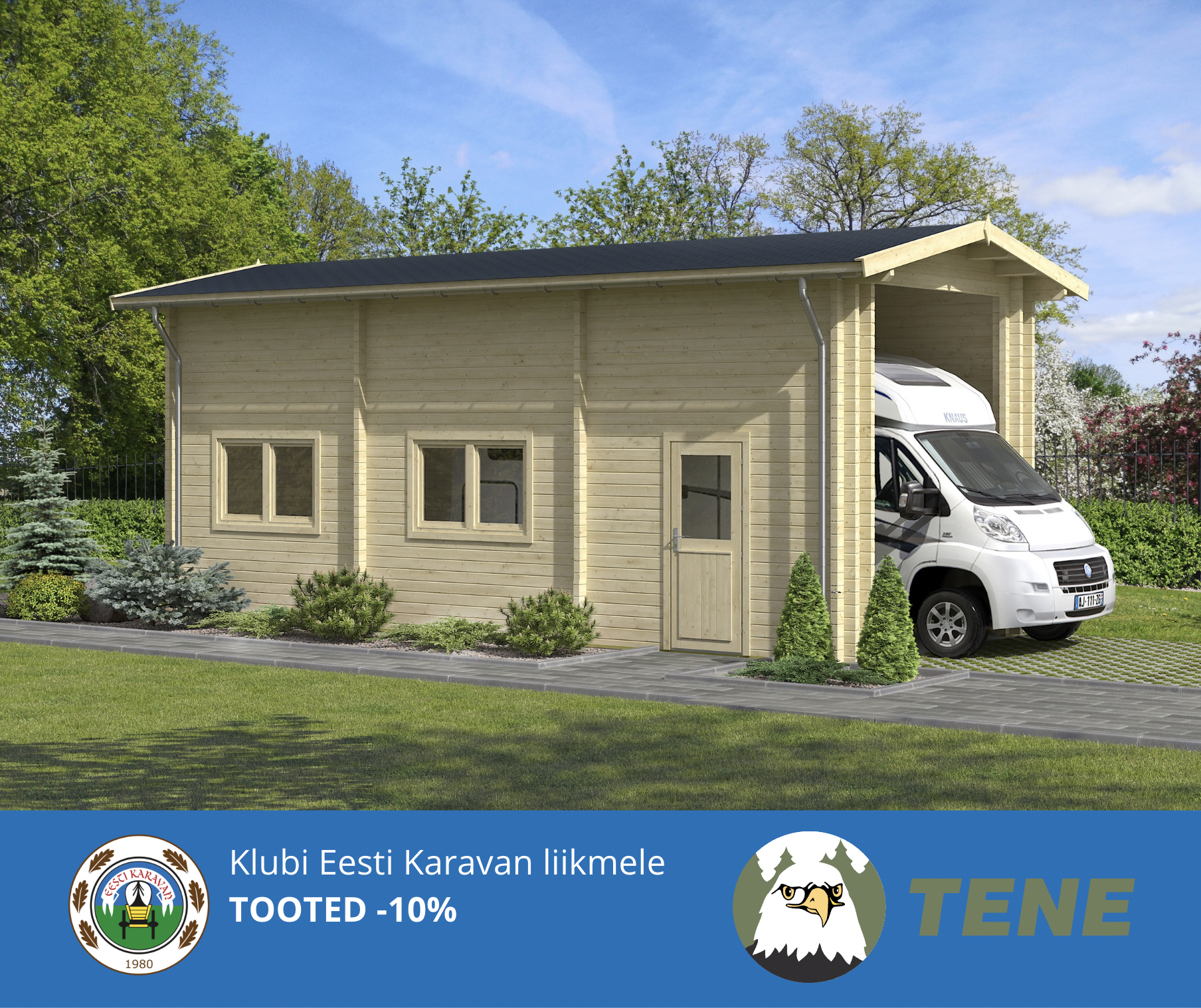 Tene Kaubandus soodustus Eesti Karavan klubiliikmele